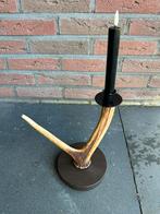 Geweikandelaar.gewei.edelhert.damhert.geweien.waxinelichtjes, Ophalen of Verzenden, Nieuw, Overige materialen, Minder dan 25 cm