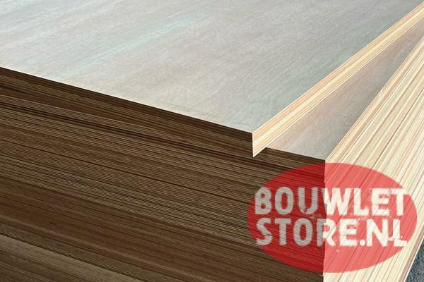 Multiplex 40 mm | hardhout multiplex platen | watervast WBP, Doe-het-zelf en Verbouw, Platen en Panelen, Nieuw, Multiplex, 20 tot 50 mm