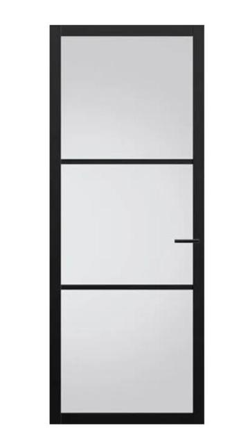 2x Svedex opdekdeur Nova Design Mat + Helder glas 88 x 211cm beschikbaar voor biedingen