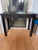 GRATIS Zwart uitschuiftafeltje IKEA, Huis en Inrichting, Woonaccessoires | Prullenbakken, Ophalen, Gebruikt, Overige materialen