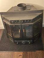 Barbas Pano Houtkachel, Huis en Inrichting, Ophalen, Gebruikt, Inzethaard, Houthaard