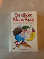 De dikke Klaas Vaak - Jan de Groot, Ophalen of Verzenden, Gelezen, Jan de Groot