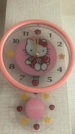 Hello kitty klok gebruikt mooi leuk cute €10, Ophalen of Verzenden