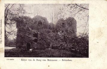 Ruine van de Brug van Matenesse - Schiedam - 1904 gelopen beschikbaar voor biedingen