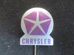 Speldje Chrysler, Verzamelen, Speldjes, Pins en Buttons, Ophalen of Verzenden, Gebruikt, Transport, Speldje of Pin