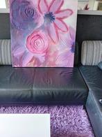 Schilderij 100x100 Sabine Kleiren, Antiek en Kunst, Kunst | Schilderijen | Abstract, Ophalen