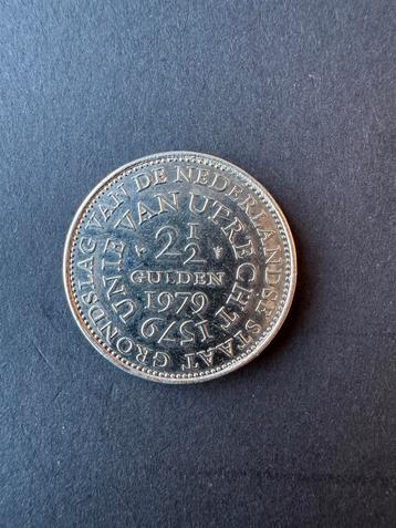 Munt 2,5 gulden Unie van Utrecht 1979 beschikbaar voor biedingen