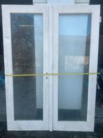Openslaande deur met glas, Gebruikt, Deurkozijn, Ophalen of Verzenden, 150 tot 225 cm