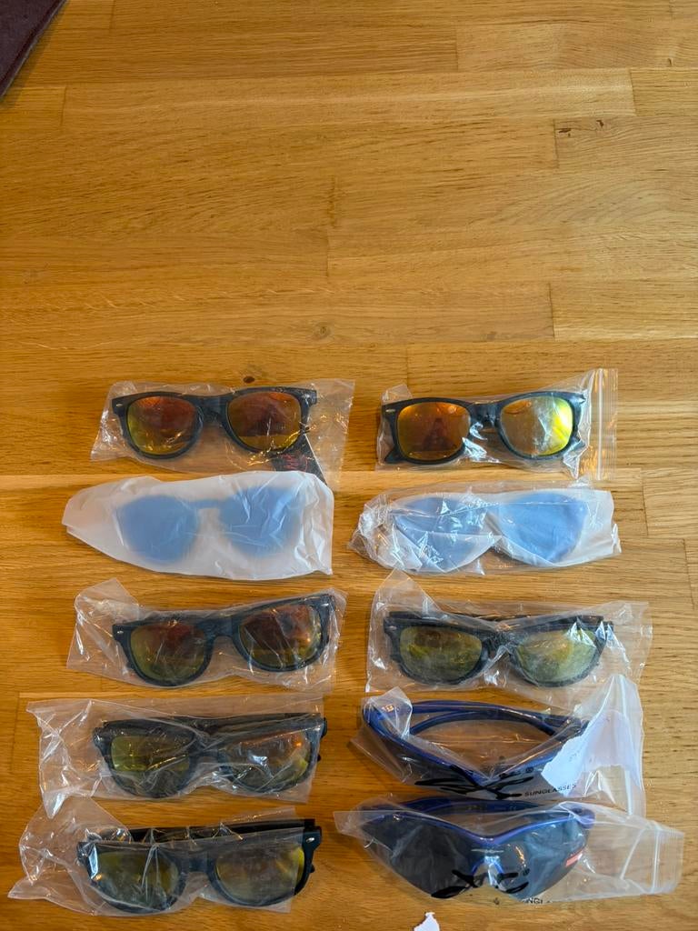 Koningsdag zonnebrillen partij, Sieraden, Tassen en Uiterlijk, Zonnebrillen en Brillen | Heren, Ophalen of Verzenden, Nieuw, Overige merken