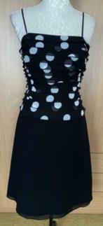 Joseph Ribkoff zwart/witte jurk maat 36 nieuw [v], Kleding | Dames, Zwart, Nieuw, Ophalen of Verzenden, Knielengte