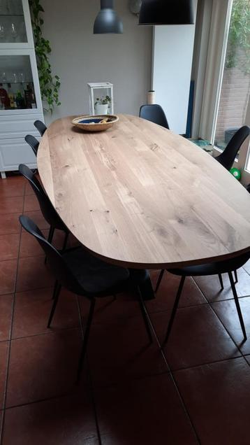Eiken Deens ovale tafel GRATIS BEZORGD beschikbaar voor biedingen