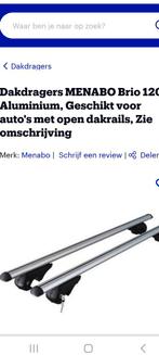 Menabo Brio 120 cm nieuw in doos, Auto diversen, Dakdragers, Ophalen, Nieuw