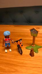 Playmobil 70303, mountainbiker, Ophalen, Zo goed als nieuw, Complete set