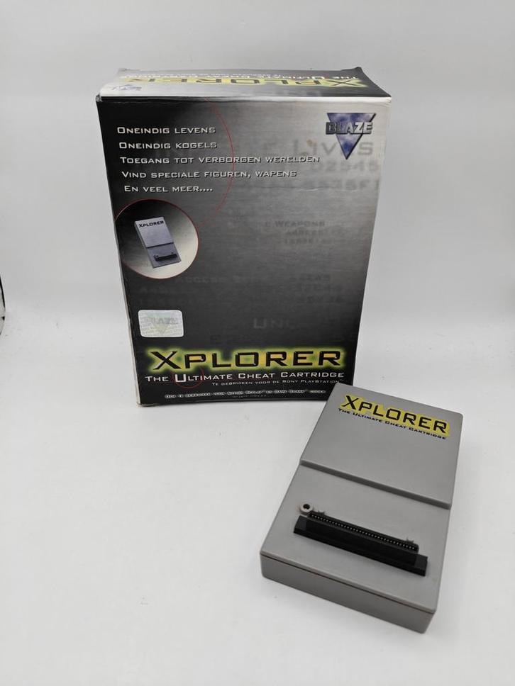 Blaze Xplorer Cheat Cartridge PS1, Spelcomputers en Games, Games | Sony PlayStation 1, Zo goed als nieuw, Avontuur en Actie, 1 speler