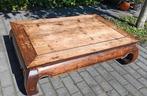 Teak salontafel, Huis en Inrichting, Ophalen, Gebruikt, 100 tot 150 cm, 50 tot 100 cm