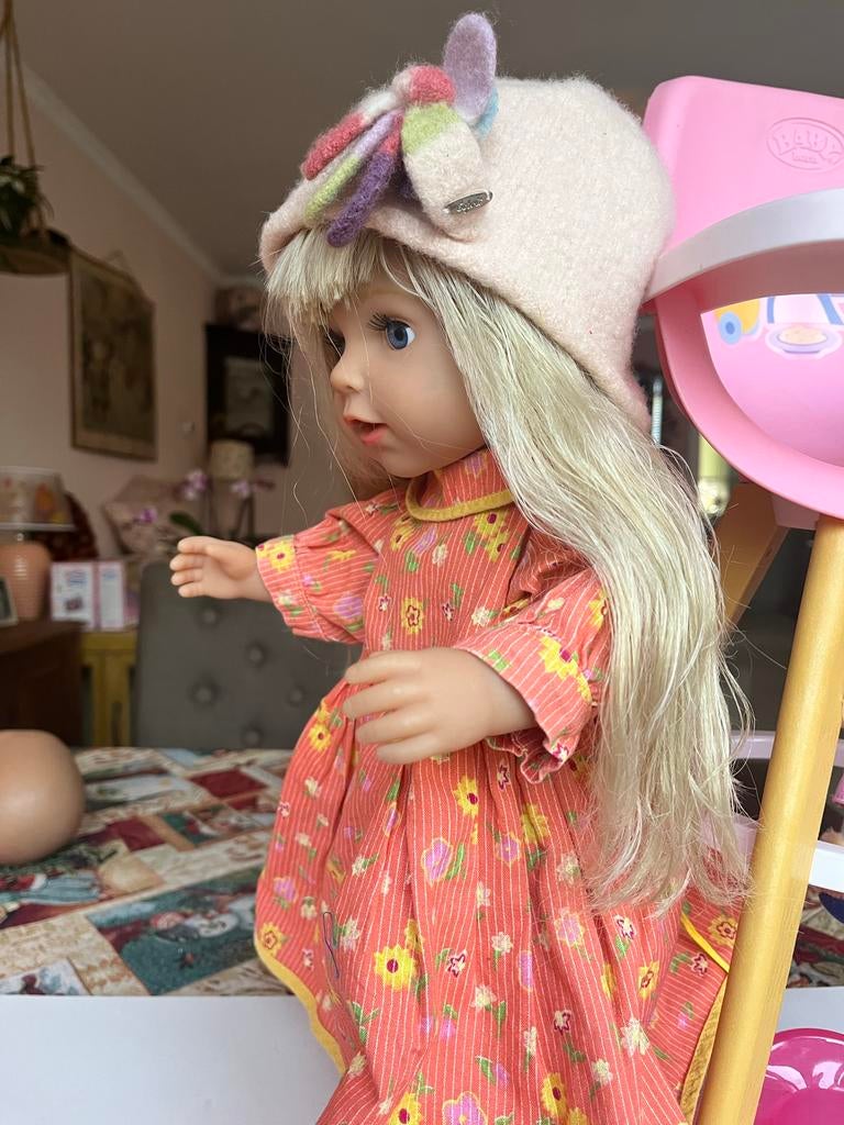 Leuke Baby Born Meisjespop, Kinderen en Baby's, Speelgoed | Poppen, Ophalen of Verzenden, Gebruikt, Babypop