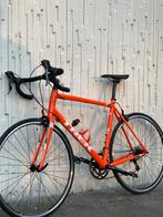 Dames racefiets oranje Trek, Fietsen en Brommers, Aluminium, Minder dan 49 cm, Zo goed als nieuw, 15 tot 20 versnellingen