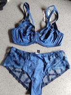 Prachtige nieuwe set Louisa Bracq 80c en broekje 40, Louisa Bracq, Ophalen of Verzenden, Blauw, Setje