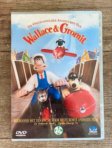 Wallace & Gromit DVD - De Ongelooflijke Avonturen beschikbaar voor biedingen