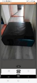 Te koop Nieuwe echt Leren hocker zie beschrijving, Ophalen of Verzenden, Rechthoekig, 75 tot 100 cm, 75 tot 100 cm