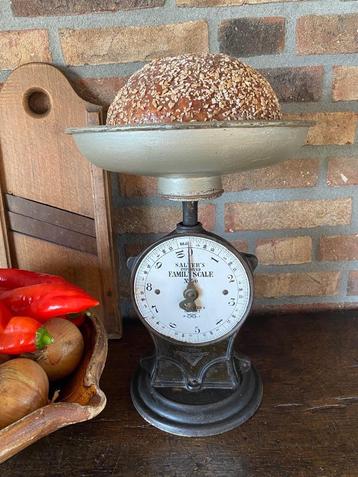 Brocante oude Salter weegschaal, No 50 beschikbaar voor biedingen