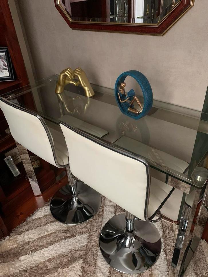 Bartafel en 2 barkrukken, Huis en Inrichting, Complete inboedels, Ophalen