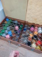 Ministeck alle kleuren + grondplaten, Hobby en Vrije tijd, Ministeck, Ophalen, Gebruikt