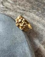 18k gouden Piet piet ring massief, Sieraden, Tassen en Uiterlijk, Ophalen of Verzenden, Zo goed als nieuw