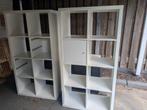 Gratis, twee keer kallax, Huis en Inrichting, Kasten | Stellingkasten, Ophalen, Gebruikt
