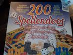 200 spellendoos, Hobby en Vrije tijd, Gezelschapsspellen | Bordspellen, Ophalen of Verzenden, Nieuw