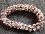 Swarovski Roze Armband Vintage jaren 70's, Ophalen of Verzenden, Zo goed als nieuw, Mode-accessoire