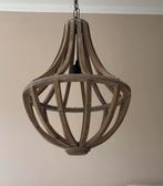 Set van 2 houten lampen landelijk sober kwantum Herakles, Huis en Inrichting, Lampen | Hanglampen, Landelijk sober, Ophalen of Verzenden