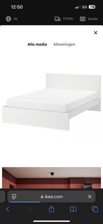 Ikea malm bed 160x200 cm - afbeelding 1