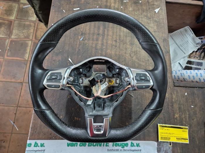 Stuurwiel van een Volkswagen Golf, Auto-onderdelen, Besturing, Volkswagen, Gebruikt, 3 maanden garantie