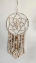 Macramé Wandhanger met Houten Kralen, Ophalen of Verzenden