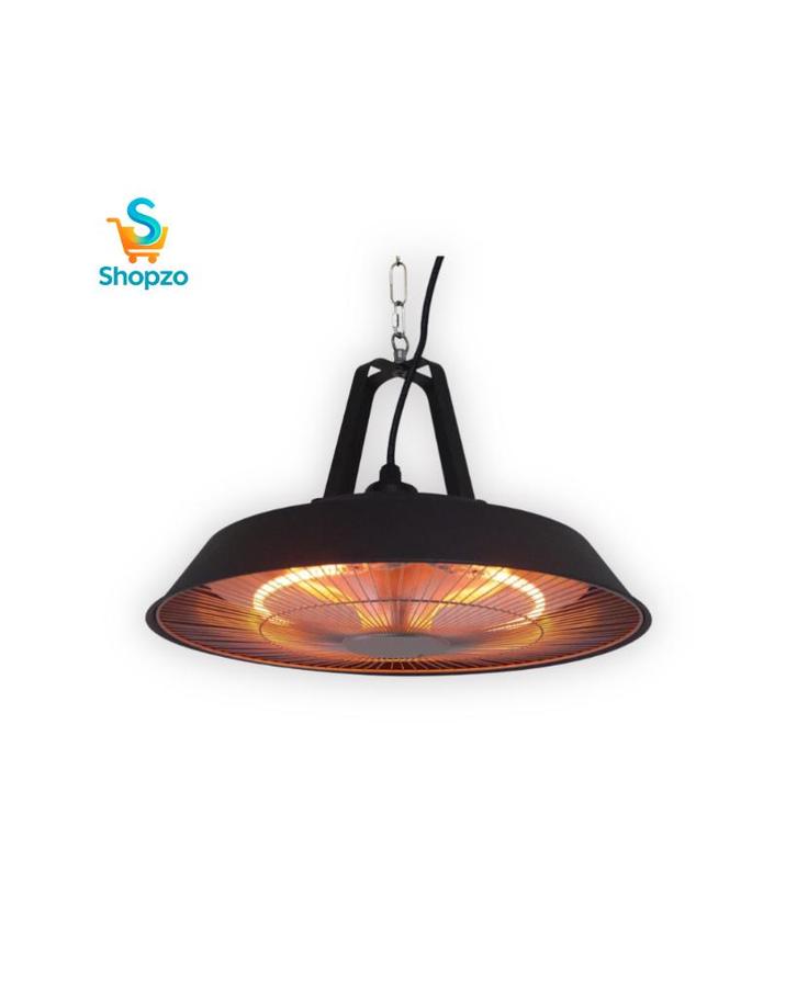 Sun Heat TVH-1500 Retro Hangende Terrasverwarmer 1500W, Tuin en Terras, Terrasverwarmers, Nieuw, Elektrisch, Plafond, Waterbestendig