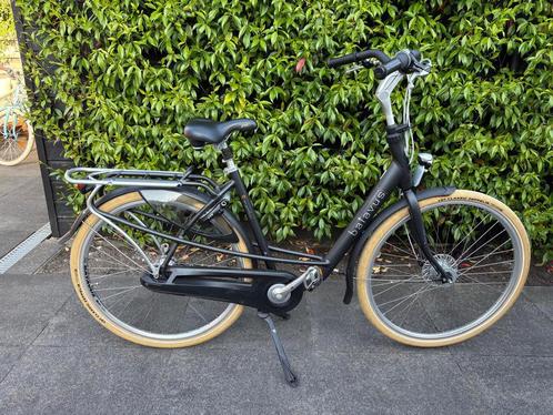 Batavus Mambo Deluxe Fiets 53 cm, Fietsen en Brommers, Fietsen | Dames | Moederfietsen, Zo goed als nieuw, Batavus, 0 zitjes, Dubbele standaard