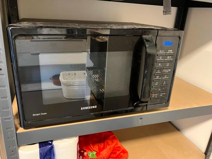 Samsung MC28H5015AK Combimagnetron - Goed Werkend!, Witgoed en Apparatuur, Magnetrons, Gebruikt, Vrijstaand, Combimagnetron, 45 tot 60 cm