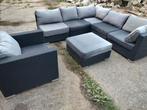 Grote loungeset/tuinset te koop!, Ophalen, Gebruikt, Bank, 6 zitplaatsen