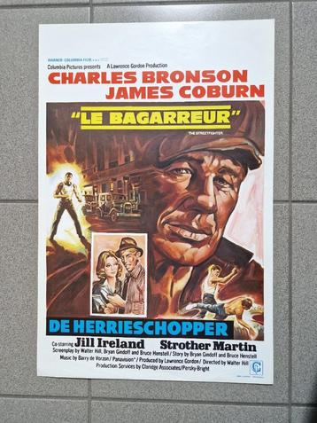 filmaffiche Charles Bronson The Streetfighter filmposter beschikbaar voor biedingen