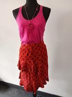 Prachtige Fabienne Chap rok mt 42, Kleding | Dames, Maat 42/44 (L), Ophalen of Verzenden, Zo goed als nieuw, Rood