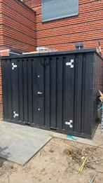 Zelfbouw container , dubbele deur aan lange zijde 3x2., Ophalen, Gebruikt, Metaal, Containerberging