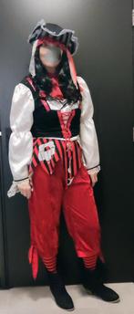 Piraten kostuum - Maat L, Maat 38/40 (M), Carnaval, Ophalen of Verzenden, Zo goed als nieuw