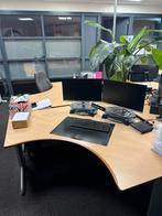 6 Hoekbureaus 160x160 - Perfect voor kantoor!, Huis en Inrichting, Bureaus, Ophalen, Gebruikt, Bureau