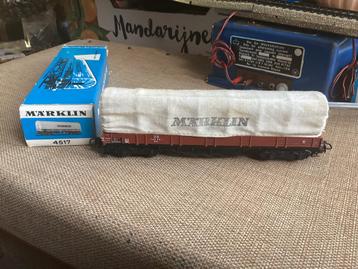 Marklin 4517 DB huifwagen met ovp beschikbaar voor biedingen