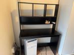 IKEA black table, 100 tot 150 cm, Ophalen of Verzenden, Rechthoekig, Overige houtsoorten