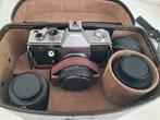 Praktica MTL3 Analoge Camera met Lenzen & Tas, Audio, Tv en Foto, Fotocamera's Analoog, Ophalen of Verzenden, Gebruikt, Spiegelreflex