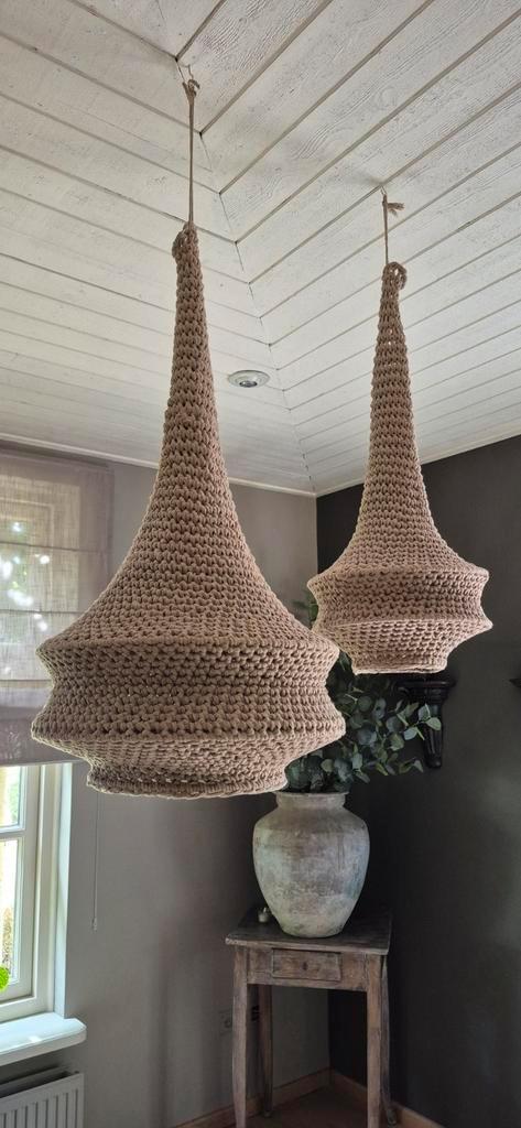 Gehaakte Marokkaanse lampen / kroonluchters, Huis en Inrichting, Lampen | Kroonluchters, Nieuw, Ophalen