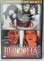 DVD 2op1 Silkwood 1983 / Little Buddha 1993, Alle leeftijden, Zo goed als nieuw, Drama, Verzenden