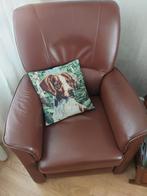 Leren meubels, Ophalen, Gebruikt, 75 tot 100 cm, Leer